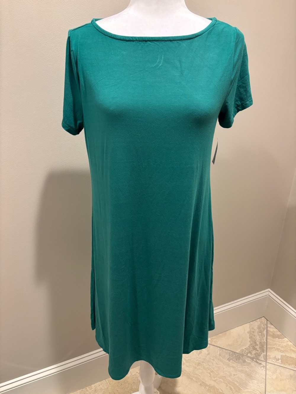 Green Old Navy Short Sleeve t-shirt Swing Dress